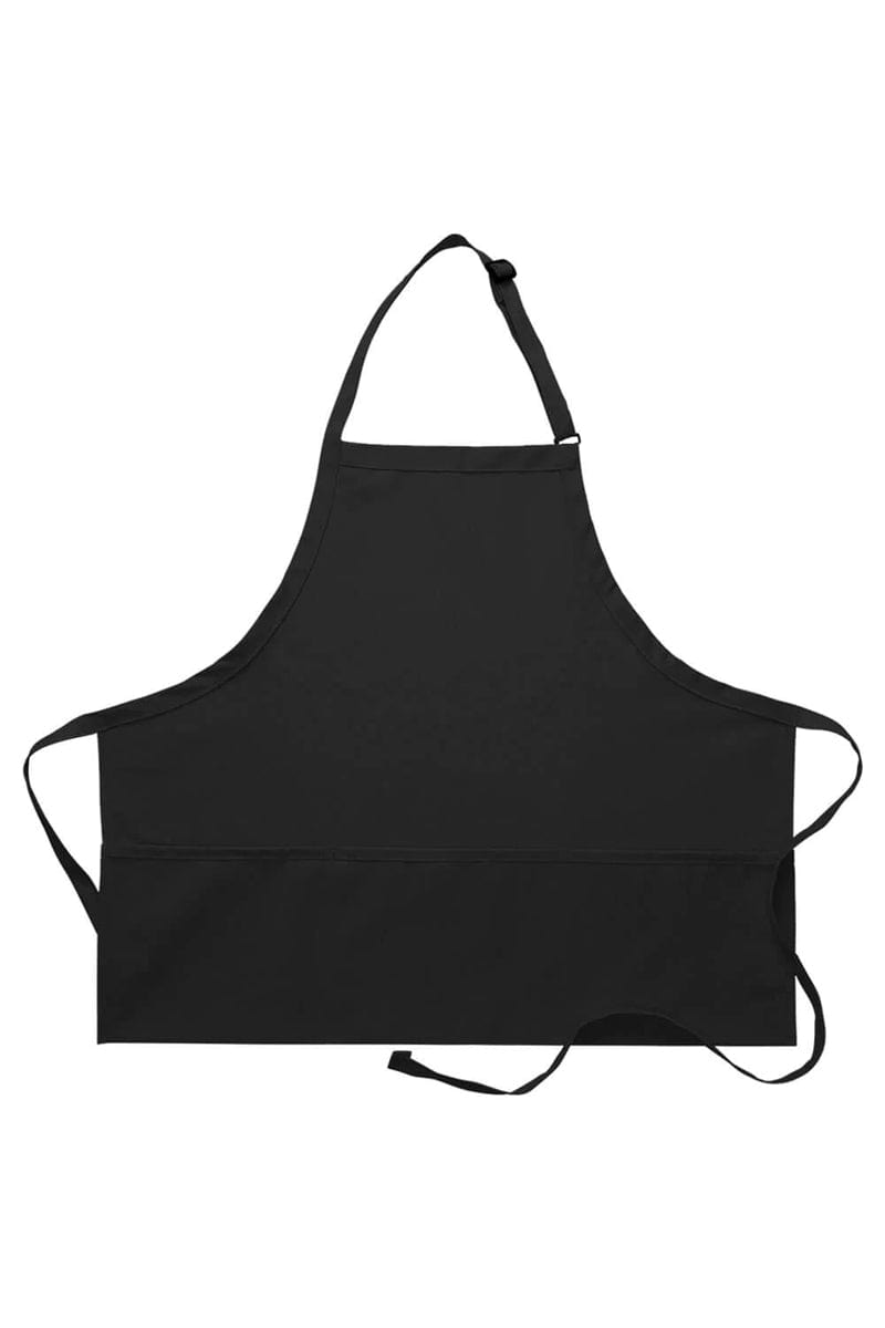 DayStar Black Deluxe Bib Adjustable Apron (3 Pockets)
