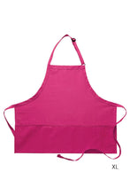 DayStar Hot Pink Deluxe Bib XL Adjustable Apron (3 Pockets)