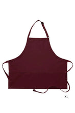 DayStar Maroon Deluxe Bib XL Adjustable Apron (3 Pockets)