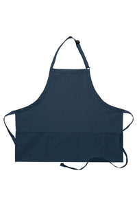 DayStar Navy Deluxe Bib Adjustable Apron (3 Pockets)