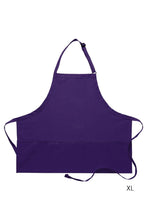 DayStar Purple Deluxe Bib XL Adjustable Apron (3 Pockets)