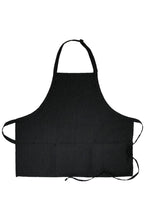 DayStar Deluxe Pinstripe Bib Adjustable Apron (3 Pockets)