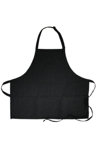 DayStar Deluxe Pinstripe Bib Adjustable Apron (3 Pockets)