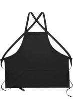 DayStar Black Deluxe Criss Cross Bib Apron (3 Pockets)