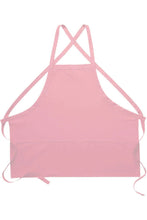 DayStar Pink Deluxe Criss Cross Bib Apron (3 Pockets)