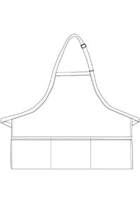 DayStar Deluxe Bib XL Adjustable Apron (3 Pockets)