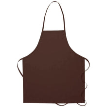 DayStar Brown Deluxe Bib Apron (No Pocket)