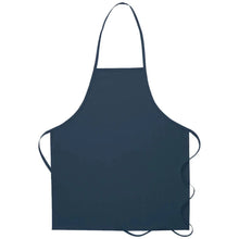 DayStar Navy Deluxe Bib Apron (No Pocket)