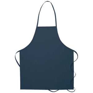DayStar Navy Deluxe Bib Apron (No Pocket)