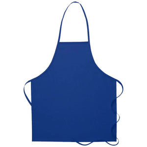 DayStar Royal Blue Deluxe Bib Apron (No Pocket)