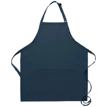 DayStar Navy Deluxe Bib Adjustable Apron (Center Divided Pocket)