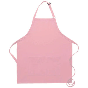 DayStar Pink Deluxe Bib Adjustable Apron (Center Divided Pocket)