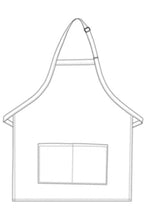 DayStar Deluxe Pinstripe Bib Adjustable Apron (2 Pockets)