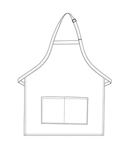 DayStar Deluxe Bib Adjustable Apron (Center Divided Pocket)