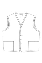 DayStar Navy 4-Button Unisex Vest with 2 Pockets