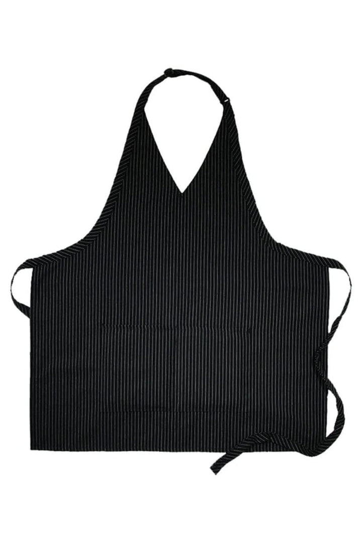 DayStar Deluxe Pinstripe V-Neck Tuxedo Adjustable Apron (2 Pockets)