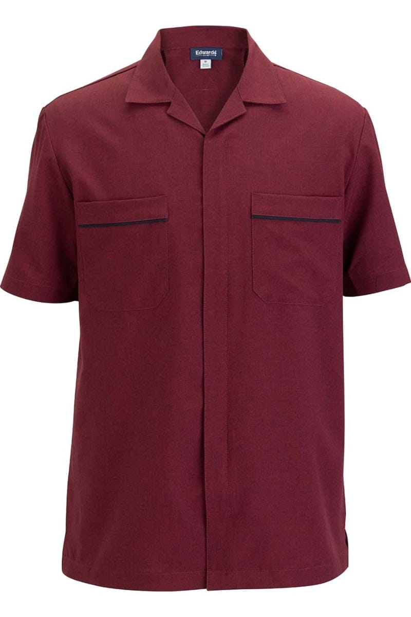Edwards S Men's Burgundy FlexPinnacle Service Shirt