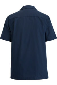 Edwards Men's Vintage Navy Essential Zip-Front Service Shirt