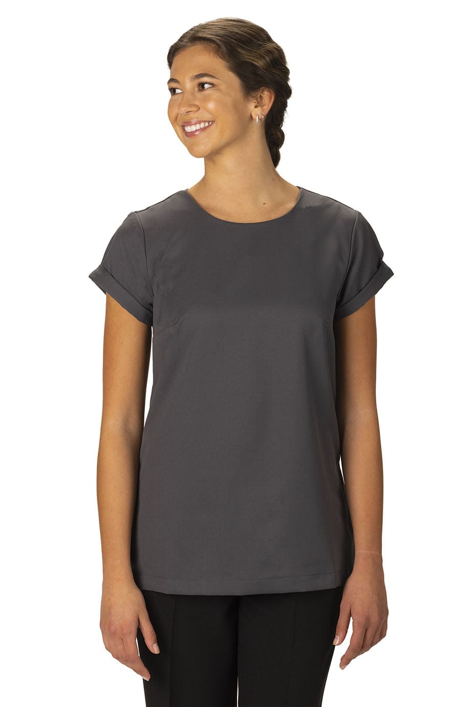 Edwards XXS Women's Steel Grey Sorrento Spa Pullover Tunic