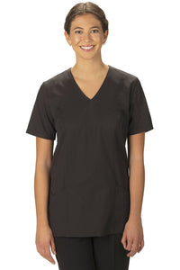 Edwards Women's Black Sorrento Mock Wrap Tunic