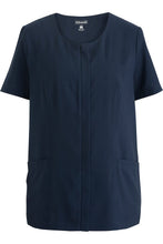 Edwards XXS Women's Bright Navy Essential Soft-Stretch Scoop Neck Tunic
