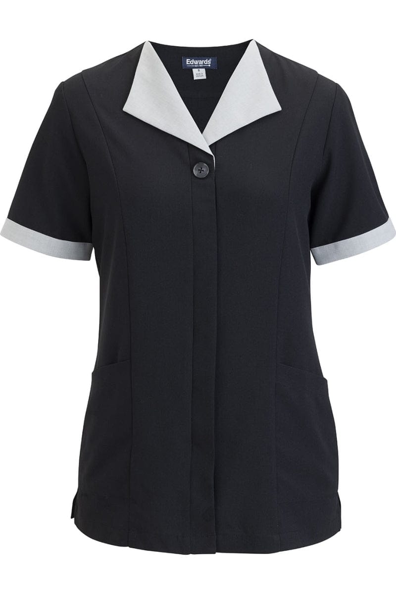 Edwards XXS Women's Black FlexPinnacle Housekeeping Tunic
