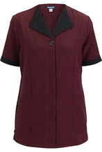 Edwards XXS Women's Burgundy FlexPinnacle Housekeeping Tunic