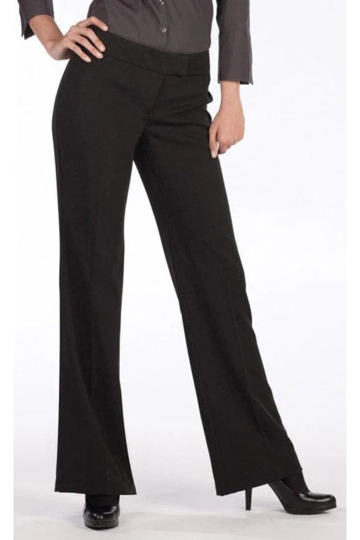 Edwards Women's Black Hospitality Flat Front Pant