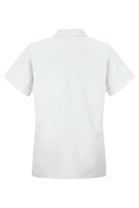 Red Kap Women's White Loose Fit Short Sleeve Smock