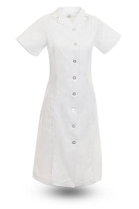 Eagle Work Clothes 6 Women's White Housekeeping Princess Dress