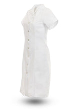 Eagle Work Clothes Women's White Housekeeping Princess Dress