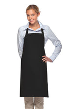 DayStar Black Deluxe Bib Adjustable Apron (2 Patch Pockets)