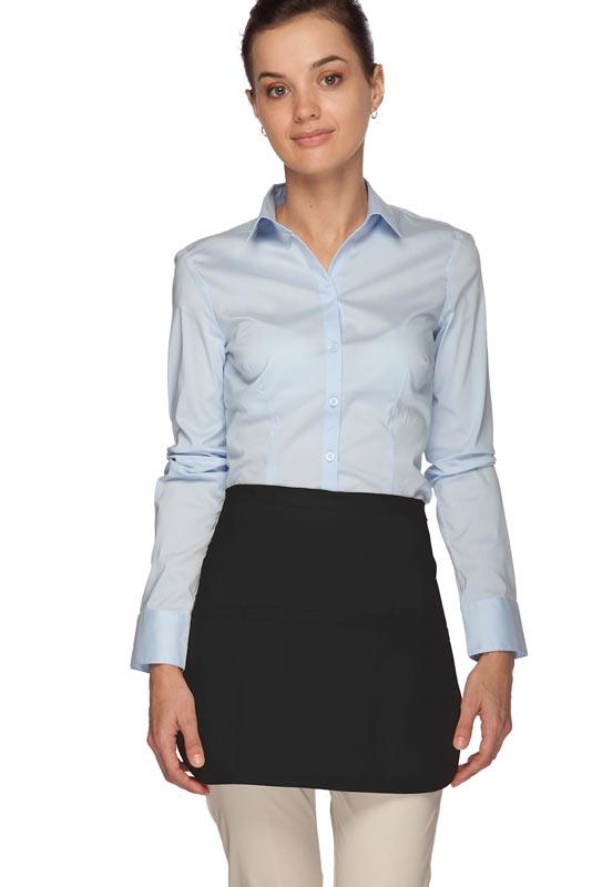 DayStar Black Deluxe Rounded Waist Apron (3 Pockets)