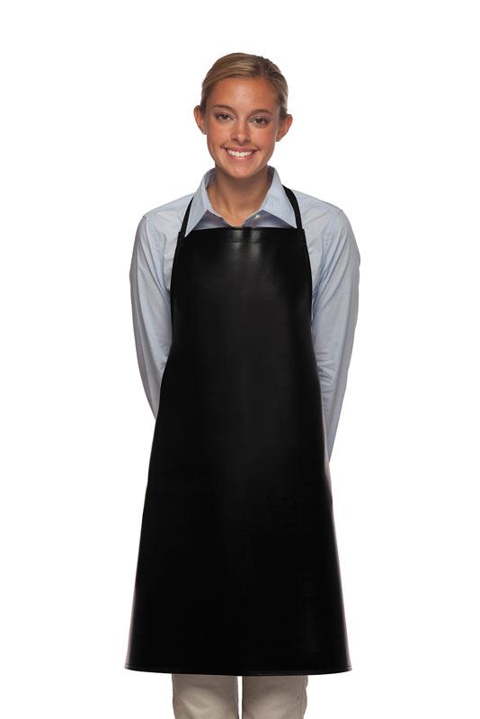 DayStar Black Deluxe Vinyl Apron (No Pockets)