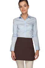 DayStar Brown Deluxe Rounded Waist Apron (3 Pockets)