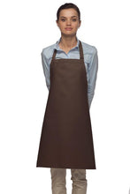 DayStar Brown Deluxe Bib Adjustable Apron (No Pockets)