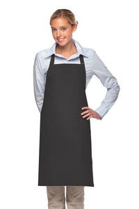 DayStar Charcoal Deluxe Bib Adjustable Apron (2 Patch Pockets)