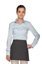 DayStar Charcoal Deluxe Squared Waist Apron (2 Pockets)