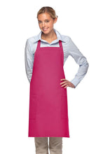 DayStar Hot Pink Deluxe Bib Adjustable Apron (2 Patch Pockets)