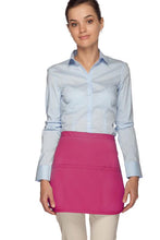 DayStar Hot Pink Deluxe Rounded Waist Apron (3 Pockets)
