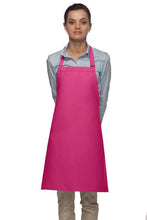 DayStar Hot Pink Deluxe Bib Adjustable Apron (No Pockets)