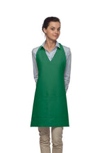 DayStar Kelly Deluxe V-Neck Adjustable Tuxedo Apron (2 Pockets)