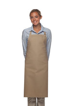 DayStar Khaki Deluxe Butcher Adjustable Apron (No Pockets)