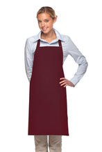 DayStar Maroon Deluxe Bib Adjustable Apron (2 Patch Pockets)