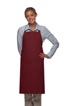 DayStar Maroon Deluxe Butcher Adjustable Apron (2 Pockets)