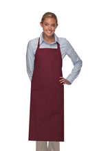 DayStar Maroon Deluxe XL Butcher Adjustable Apron (2 Pockets)
