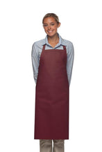DayStar Maroon Deluxe Butcher Adjustable Apron (No Pockets)