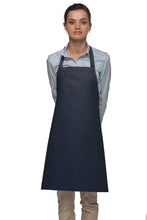 DayStar Navy Deluxe Bib Adjustable Apron (No Pockets)