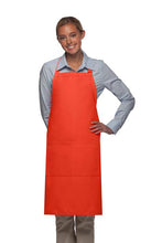 DayStar Orange Deluxe Butcher Adjustable Apron (2 Pockets)