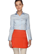 DayStar Orange Deluxe Rounded Waist Apron (3 Pockets)